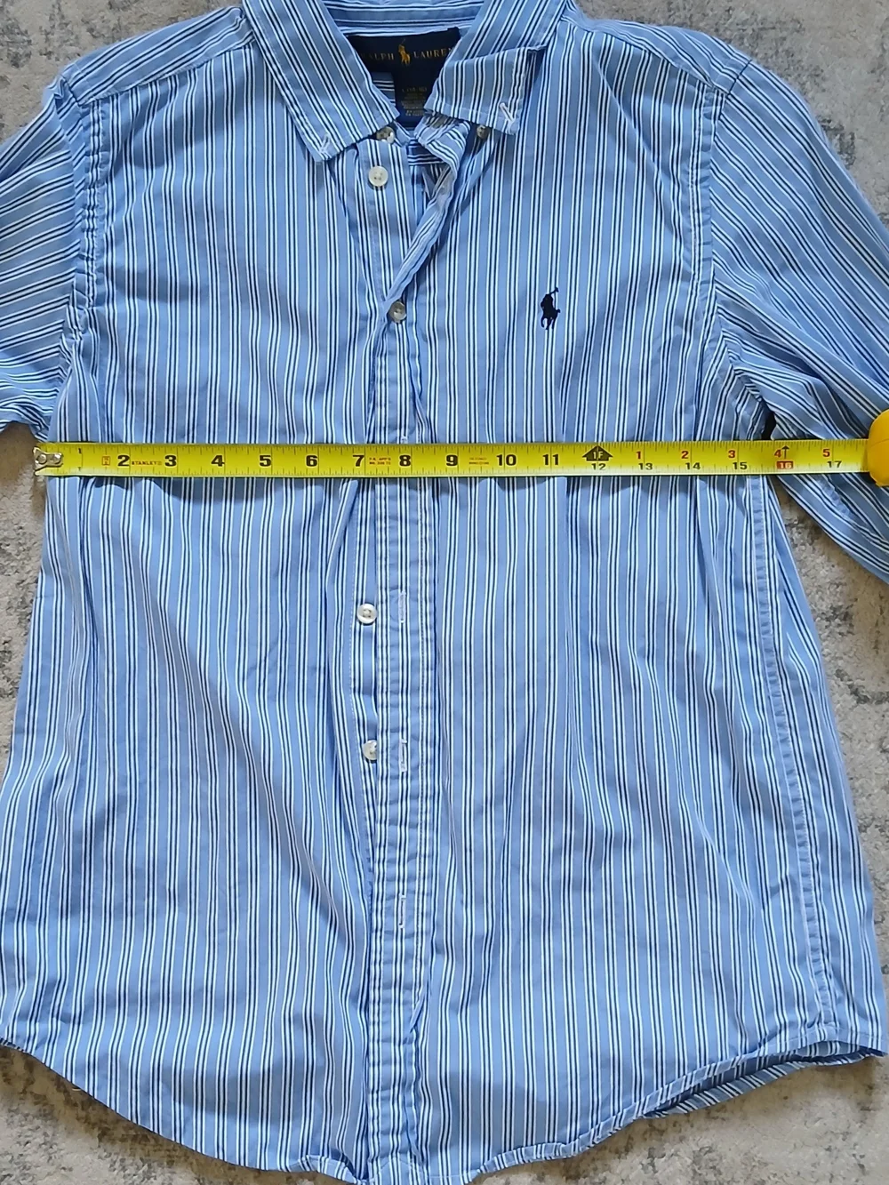 Boys' Ralph Lauren Striped Button-Down Shirt
